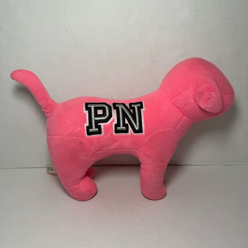 y2k 2000s Victoria’s Secret PINK Nation Medium Dog Plush McBling